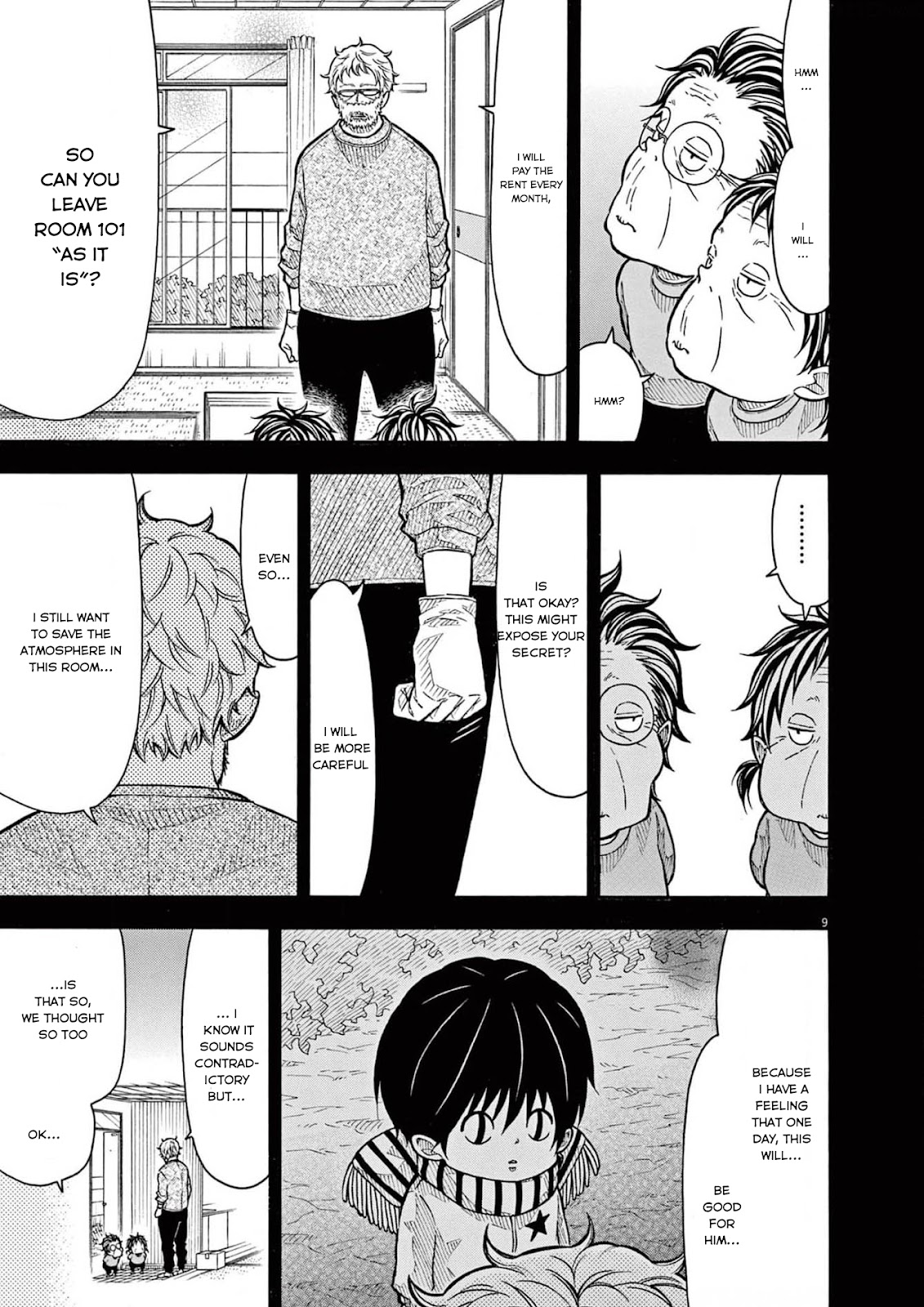 Kotaro Lives Alone, Chapter 154 image 009